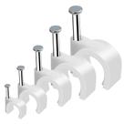 Clipes de cabo Marvelity 500 unidades brancos 4 mm 5 mm 6 mm 8 mm 10 mm