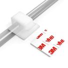 Clipes de cabo XIAOXI R Shape Cable Management 40 unidades brancas Clipes de cabo XIAOXI R Shape Cable Management 40 unidades brancas