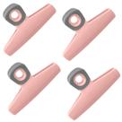 Clipes de comida COOK WITH COLOR Wide Heavy Duty Chips rosa