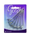 Clipes de corte Goody Aluminium 6 CT para todos os tipos de cabelo