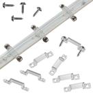 Clipes de Fixação para Fita LED MMSD 100 Unidades para 12 mm IP67/68