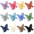 Clipes de garra de cabelo Jelyne Butterfly, 12 peças, 8 cm, médios, antiderrapantes