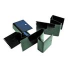 Clipes de janela PLYLOX Hurricane Tested Black 14x11x3 cm