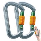 Clipes de mosquetão SOB Heavy Duty Alloy Steel D Ring Lock