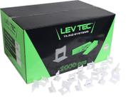 Clipes de nivelamento de azulejos LevTec 1,5 mm para azulejos de banheiro/cozinha