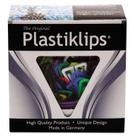 Clipes de papel Baumgartens Plastiklips Large Sorted Colors 200