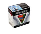 Clipes de papel Baumgartens Plastiklips Small Assorted 1000/caixa
