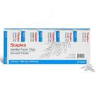 Clipes de papel Staples Heavy-Duty Jumbo, 1,75 cm, pacote com 1.000, prata Clipes de papel Staples Heavy-Duty Jumbo, 1,75 cm, pacote com 1.000, prata