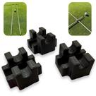 Clipes Flexíveis e Duráveis para Bastões de Alinhamento de Golfe Kit com 3 Clipes Flexíveis e Duráveis para Bastões de Alinhamento de Golfe Kit com 3