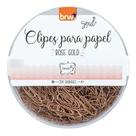 Clipes para Papel Mini nº5 Rose Gold 200 Unidades Convites Casamentos Eventos - BRW Clipes para Papel Mini nº5 Rose Gold 200 Unidades Convites Casamentos Eventos - BRW