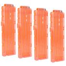 Clipes Soft Bullet Clips OIMIO 18-Darts Quick Reload para Nerf Gun, 4 unidades Clipes Soft Bullet Clips OIMIO 18-Darts Quick Reload para Nerf Gun, 4 unidades