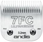 Clipper Blade Andis UltraEdge em aço com infusão de carbono tamanho 7FC