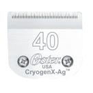 Clipper Blade Oster CryogenX destacável tamanho 40 para animais de estimação
