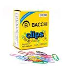 Clips 2/0 Colorido 3,2 cm cx c/ 100 Unidades - Bacchi
