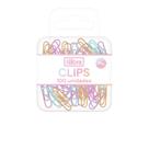 Clips 28mm com 100 Unidades Tilibra - Colorido Pastel