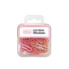 Clips 28mm rosa pastel 120 un Tilibra Clips 28mm rosa pastel 120 un Tilibra
