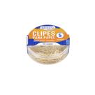 Clips BRW Dourado Tam. 5 Com 200un