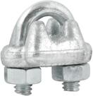 Clips Cabo Aço 3/16 - 4.76mm Pesado Encartelado Vonder Plus