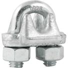 Clips Cabo Aço 3/8 - 9.53mm Pesado Encartelado Vonder Plus