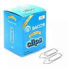 Clips de aço galvanizado 4/0 caixa c/ 390 unidades - bacchi