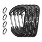 Clips de Mosquetón Rhino Produxs 12kN (1225 kg) de Alta Resistencia