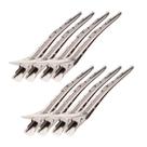 Clips em aco inoxidavel 8pcs - vertix 3174
