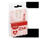 Clips especial abacaxi love dourado 12 un Molin Clips especial abacaxi love dourado 12 un Molin