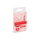 Clips Especial Molin Love Coração Rose Gold Com 12un