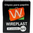 Clips Galvanizado AÇO 8/0 - Pacote com 10 (25 Unidades Cada)