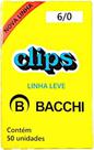 Clips Galvanizado Bacchi N 6/0 Linha Leve - Cx 50 Un