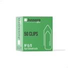 Clips Galvanizado Para Papel 6/0 CX C/50 Jussara Clips Galvanizado Para Papel 6/0 CX C/50 Jussara
