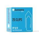 Clips Galvanizado Para Papel 8/0 CX C/25 Jussara
