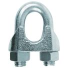 Clips Grampo Para Cabo de Aço Vonder 1/8 50 Unidades