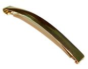 Clips Lisa Dourada De Metal 6,0 x 0,8 cm