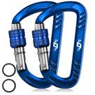 Clips Mosquetón Rhino Produxs 12kN (1225 kg) de Alta Resistencia