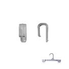 Clips p/cabides em policarbonato 3018