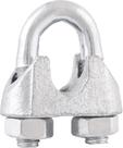 Clips p/ cabo aço 1/2" leve galv c/ 2 pç cart Vonder