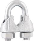 Clips p/ cabo aço 3/16" leve galv c/ 2 pç cart Vonder