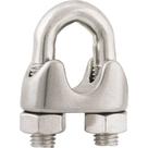 Clips Para Cabo De Aço 5/16" - 7,94 Mm Em Aço Inox 304 - Vonder