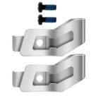 Clips para cinto EAGLEGGO 42-70-0495 em aço inoxidável, 2 peças Clips para cinto EAGLEGGO 42-70-0495 em aço inoxidável, 2 peças