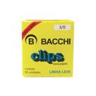 Clips para papel Bacchi 3 com 50 unidades linha leve Clips para papel Bacchi 3 com 50 unidades linha leve