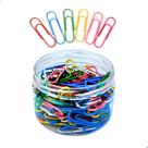 Clips Para Papel Colorido Metal 3cm 120 Peças