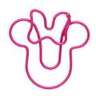 Clips pink metalic minnie c/ 12 molin