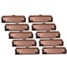 Clips / Presilha para Pranchetas - Porta Bloco - Rosé Gold 100mm (10 un)
