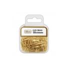 Clips Tilibra Dourado 28mm 120un