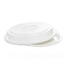 Cloche Elegance Redondo 24,5cm Branco em Policarbonato Linha Profissional Cook VEM Cozinha