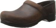 Clog Dansko Professional Antique Brown/Black para homens Clog Dansko Professional Antique Brown/Black para homens