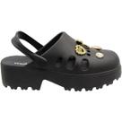 Clog Salto Plataforma Moleca Apliques EVA Tratorada Feminina Clog Salto Plataforma Moleca Apliques EVA Tratorada Feminina