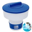 Clorador Flutuante Limpeza De Piscina Poço Com Cloro 12,5cm
