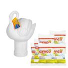 Clorador Flutuante Piscinas Cisne + 20 Tabletes Cloro Genco